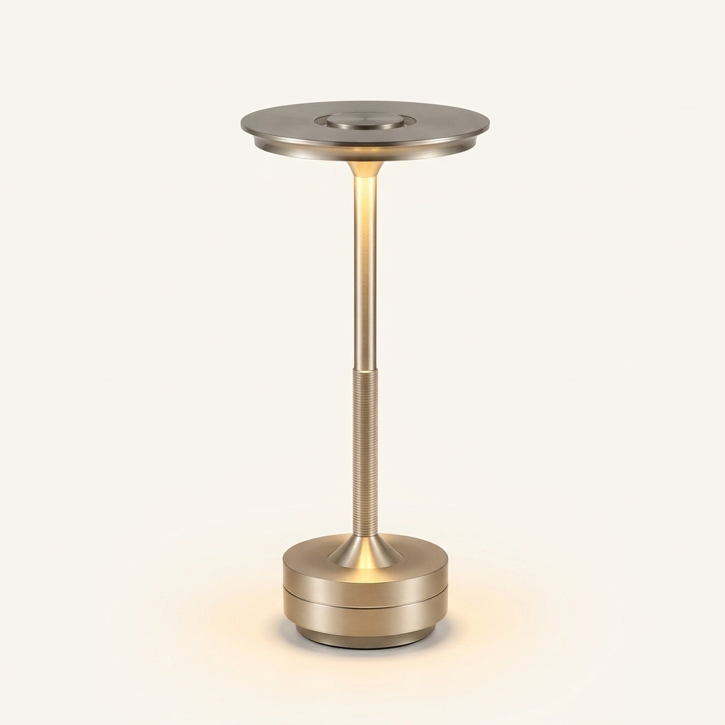 Lámpara de mesa regulable táctil de aluminio Faro