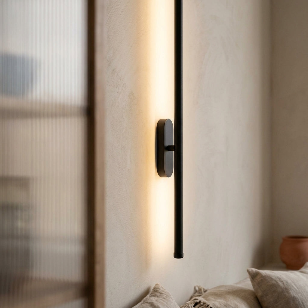 Aplique de pared LED lineal de ambiente Trazo – detalle