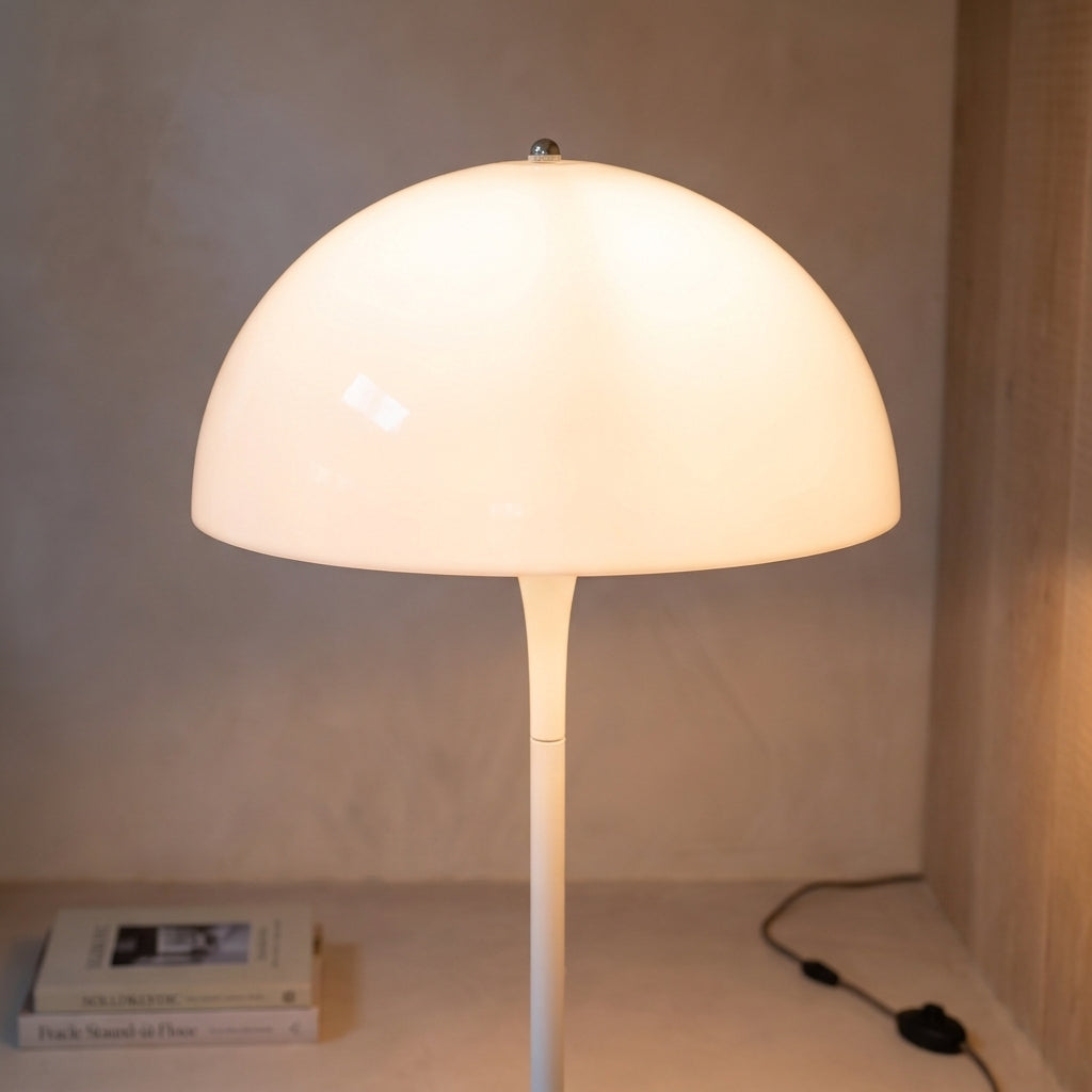 Lámpara de pie seta de acrílico luminoso Seta – detalle